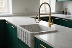 Handcrafted Single Marble Kitchen Sink AMKC250002-1