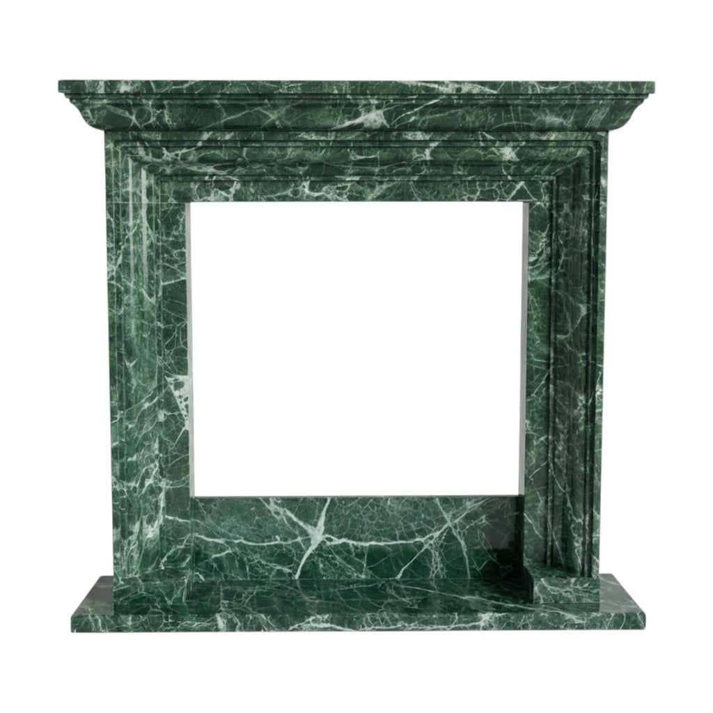 Handcrafted Marble Fireplace Mantel – AMFP250002