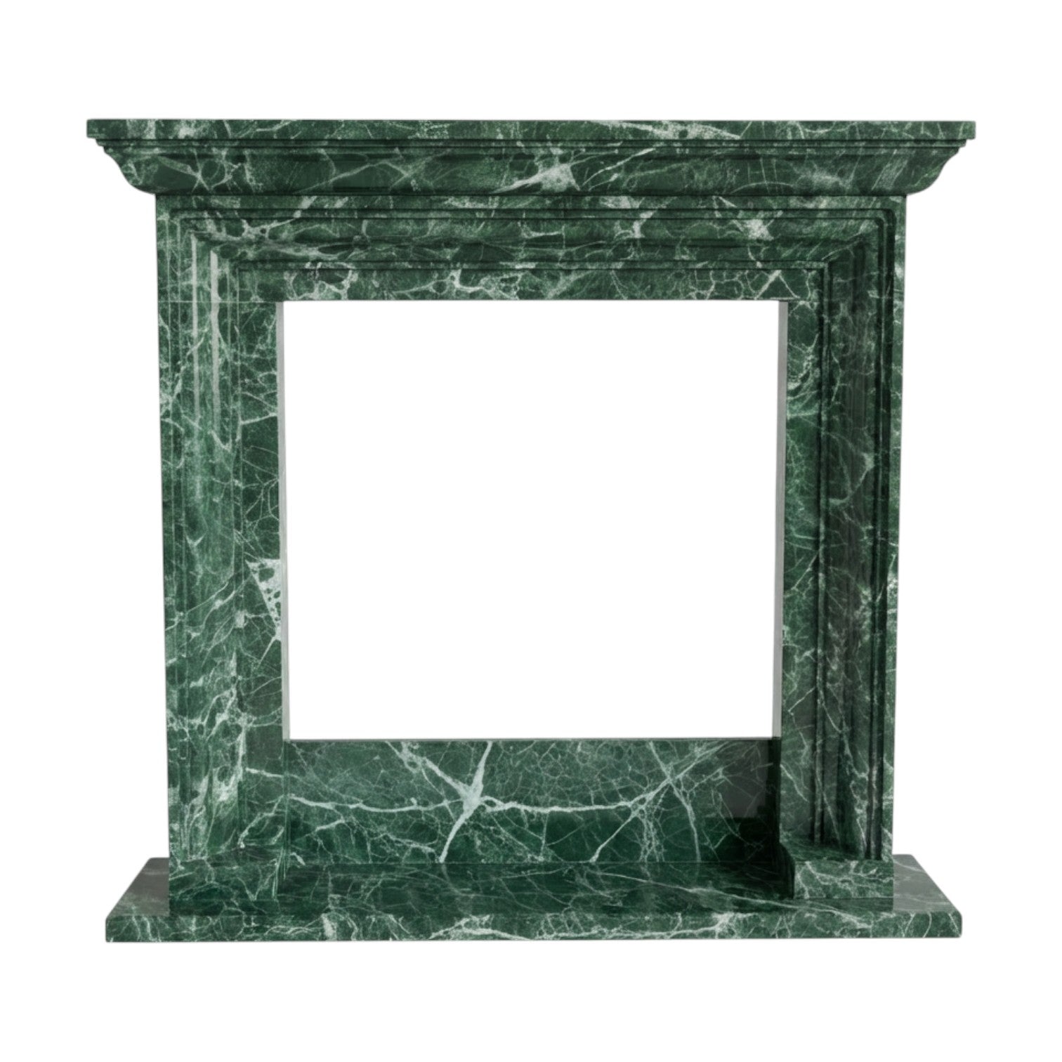 Handcrafted Marble Fireplace Mantel – AMFP250002