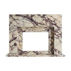 Handcrafted Marble Fireplace Mantel – AMFP250003