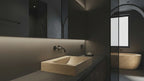 Handcrafted Travertine Sink – AMSK250004