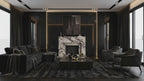 Handcrafted Marble Fireplace Mantel – AMFP250003